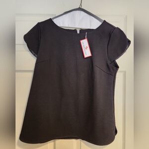 CK bradley solid black top